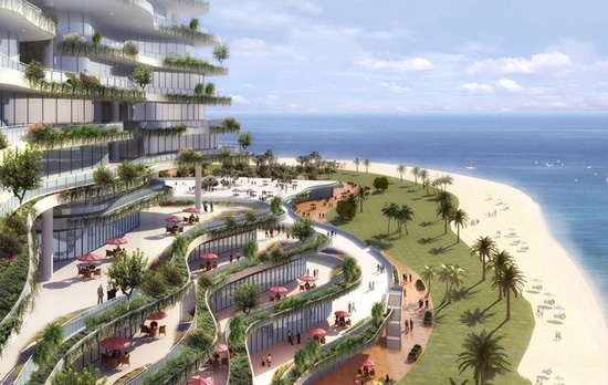 碧桂園森林城市海邊風景